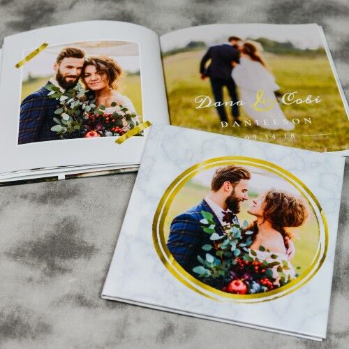 A custom wedding photobook is a great way to preserve memories